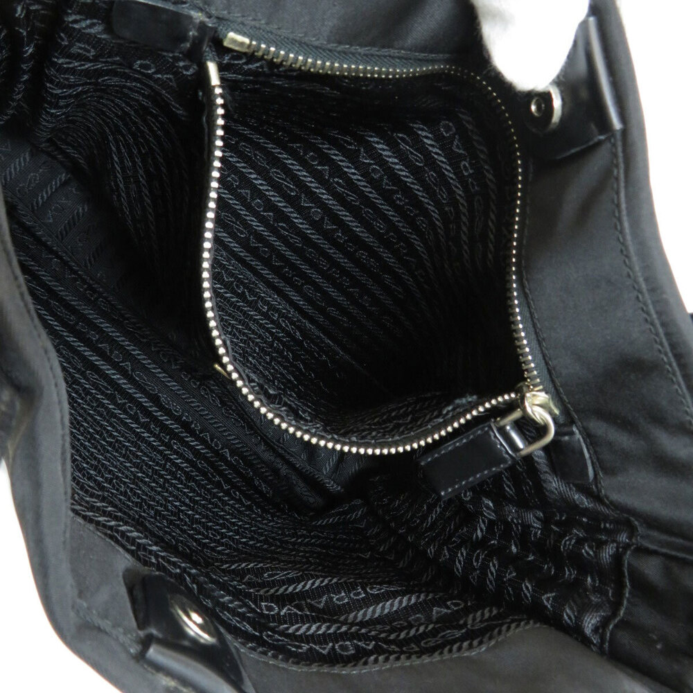 Prada Logo Shoulder Bag Black - Picture 5 of 11
